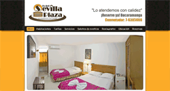 Desktop Screenshot of hotelsevillaplaza.com